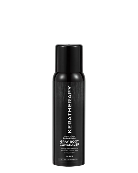 Keratherapy Gray Root Concealer - Black 118ml