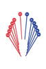 Hi Lift Plastic Roller Pins 100pk - Barber Tools
