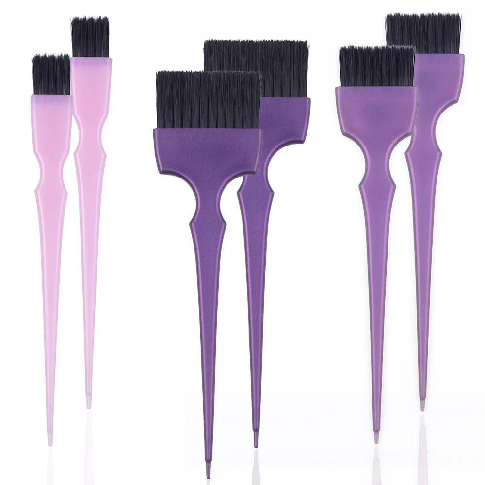 Hi Lift Professional Colour Pearl 6pc Tint Hair Brush Set