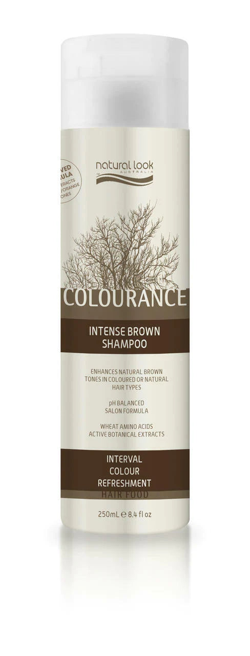 Natural Look Intense Brown Shampoo  for Coloured Hair