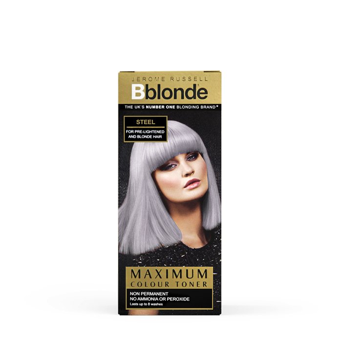 Jerome Russell Bblonde Colour Toner STEEL 75ml