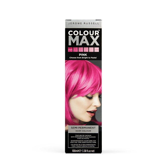 Jerome Russell Semi Permanent Colour Max PINK 100ml