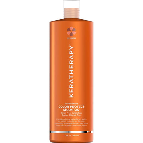 Keratherapy Keratin Infused Colour Protect Shampoo and Conditioner 1L Bundle