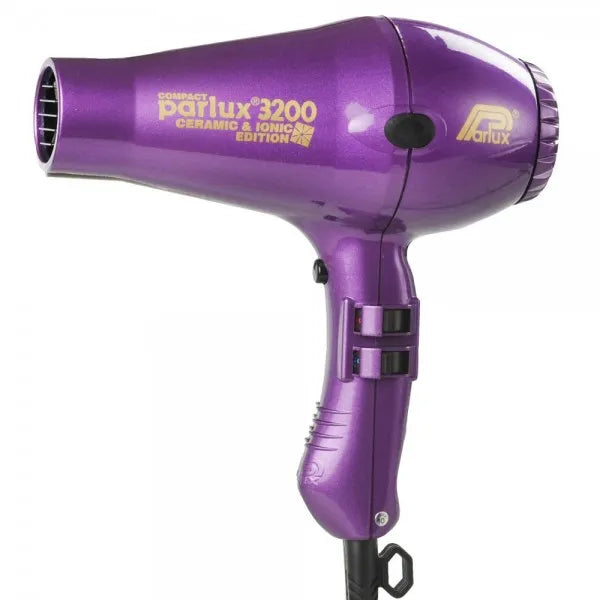 Parlux 3200 Ceramic & Ionic Hair Dryer – Purple