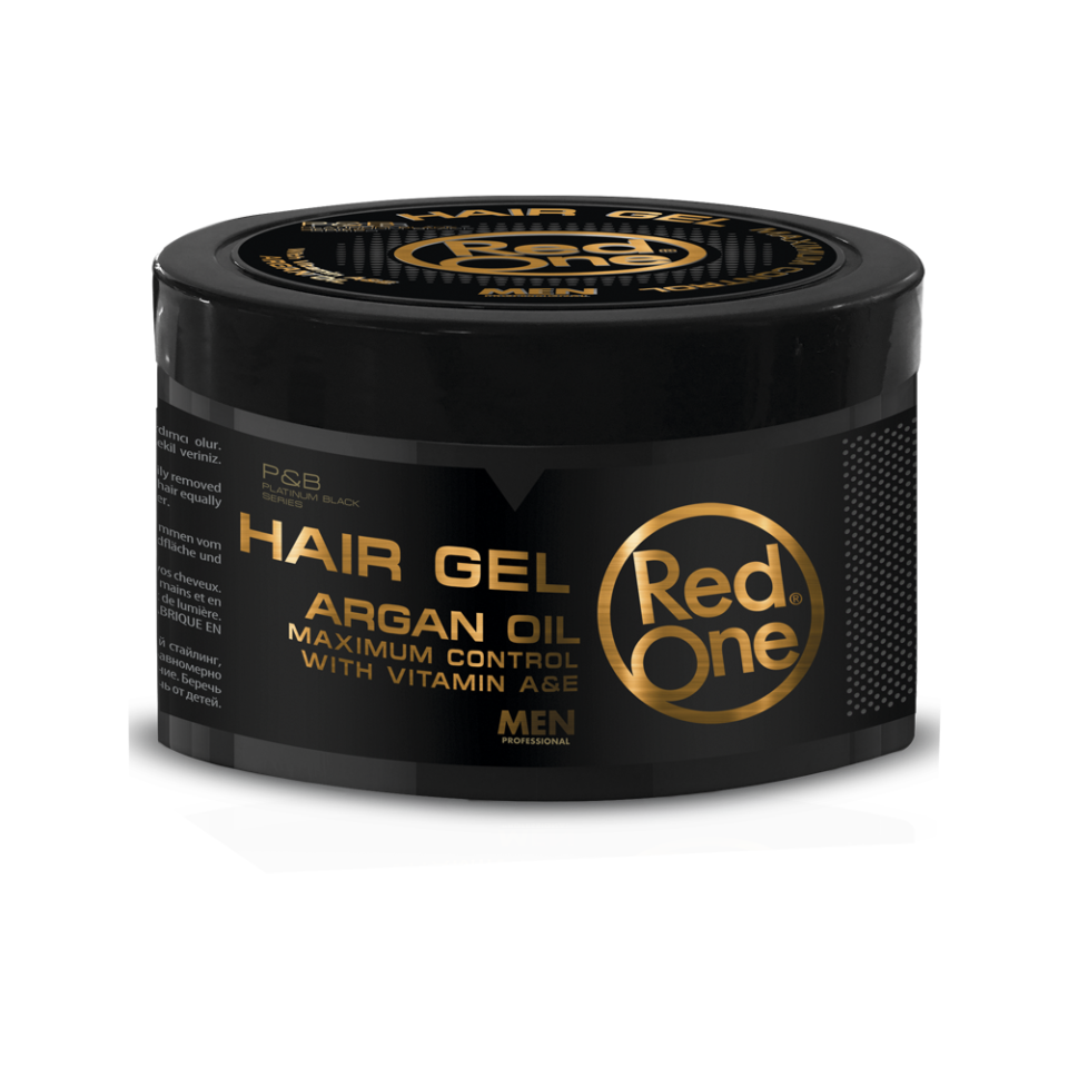 RedOne Hair Styling Gel Argan Oil Men Products 450ml