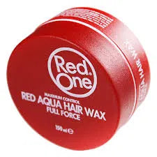 3x RedOne Hair Styling Wax full force Red 150ml