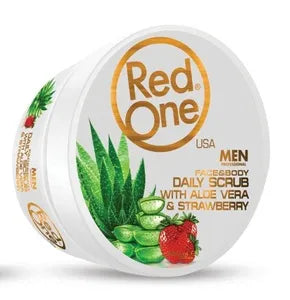 RedOne – Face & Body Daily Scrub – Aloe Vera & Strawberry 450ml