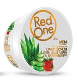 RedOne – Face & Body Daily Scrub – Aloe Vera & Strawberry 450ml