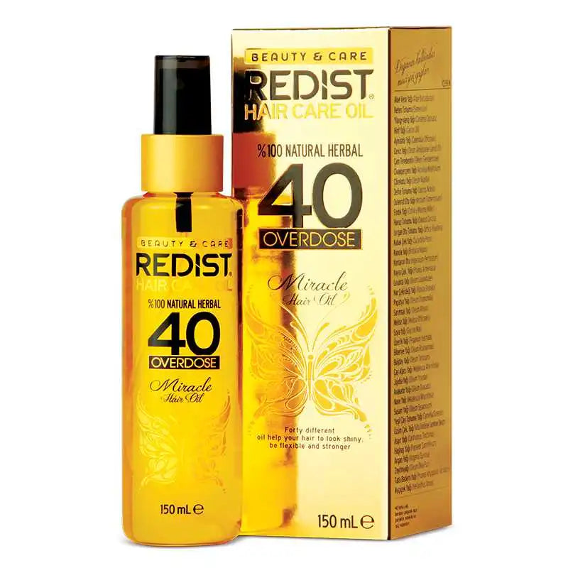 REDIST 40 Overdose Hair Oil 100% Natural Herbal-150ml