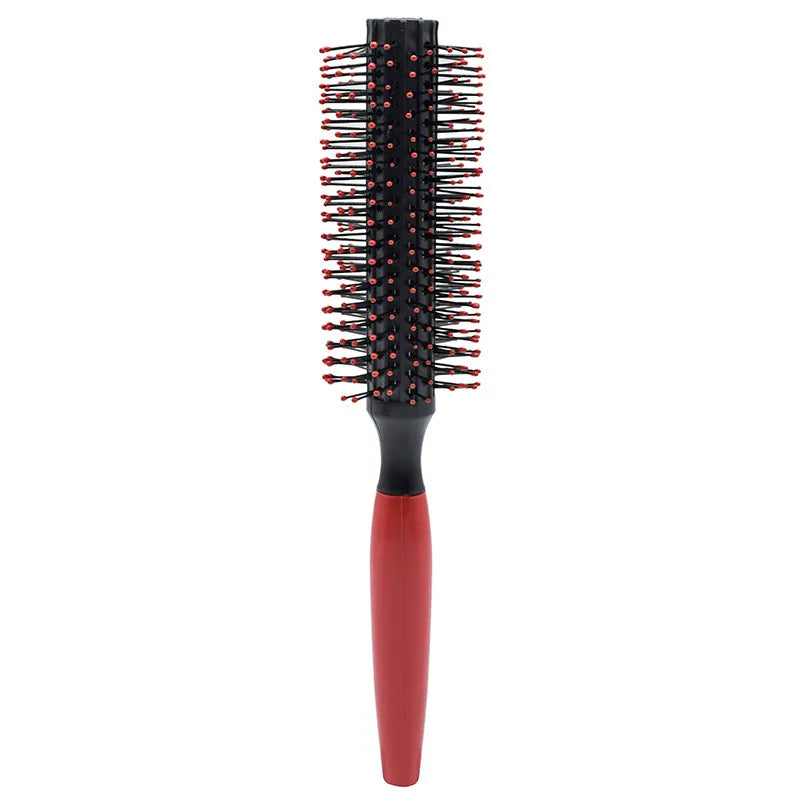 Redone Red Handle Roller Hair Brush Hair Comb for Women and Men Barber Tools