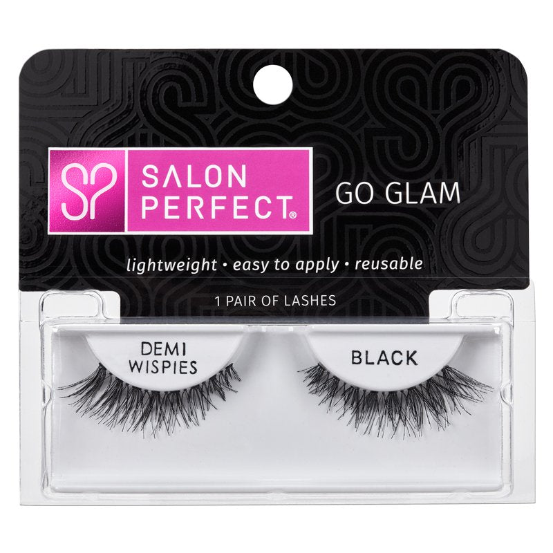 Salon Perfect Eyelashes Lashes Go Glam - Demi Wispies Black