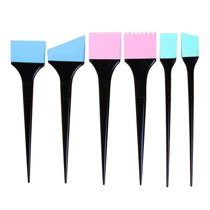 Silicone Tint Brush 3 colour Set 6Pk - Barber Tools