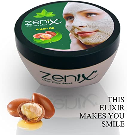 Best Detoxify Clay Facial Mask Argan oil Zenix 350gr