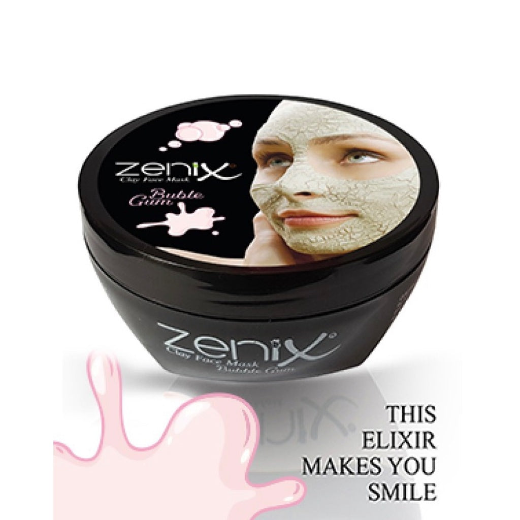 Mud facial Detoxifying clay Mask Zenix Bublegum  350gr