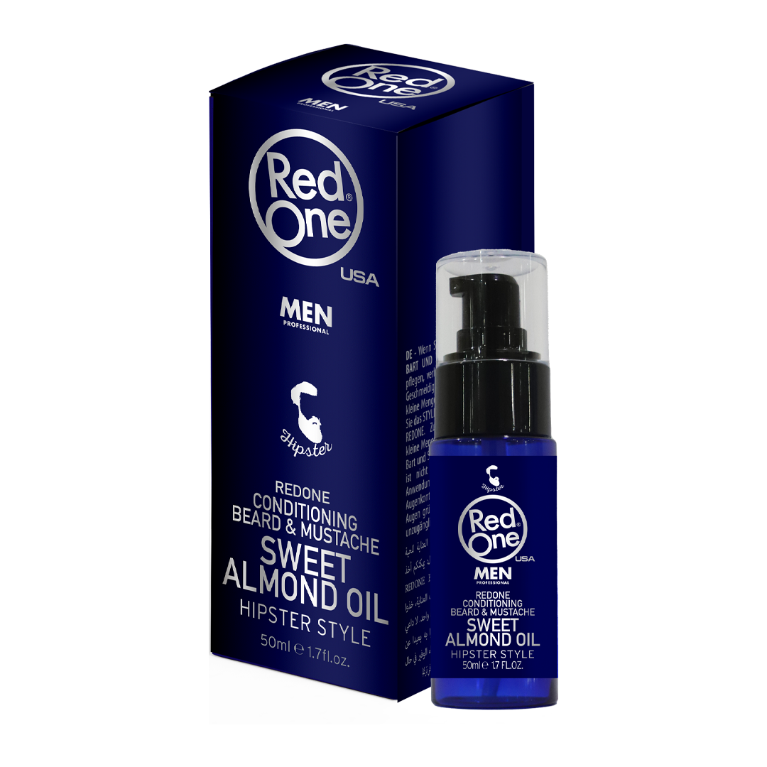 RedOne Sweet Almond Beard Oil 50ml Beard Growth