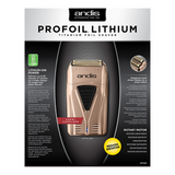 ANDIS Professional Electric Hair Cutting Trimmer Clippers Set - Andis Slimline Pro GTX , Andis Gold Foil Shaver TS2, Barber Cape and Barber Tools Bag