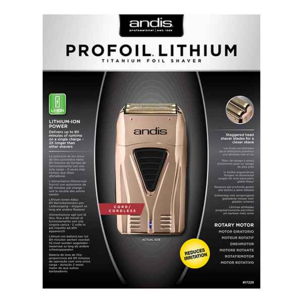 Buy nose trimmer ANDIS Gold Shaver - Slimline Pro Li