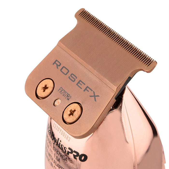 BaBylissPRO Rose Gold FX Trio Combo - Double Metal Foil Shaver - Professional Hair Trimmer - Hair Clippers Set