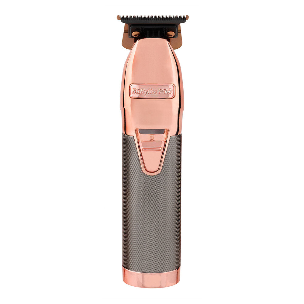 BaBylissPRO Rose Gold FX Trio Combo - Double Metal Foil Shaver - Professional Hair Trimmer - Hair Clippers Set