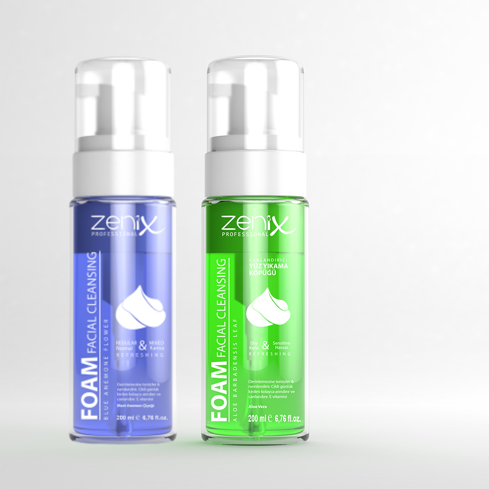 Zenix Pore Cleanser foam - Foaming Facial Cleanser Makeup Remover 200ML