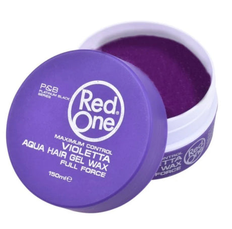 3x Redone Purple Hair Styling Wax Aqua GEL WAX Style Men HAIR 150ml