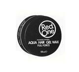 2 x RedOne Black Aqua Hair Styling Wax Full Force 150 ml