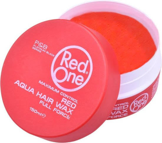 3 x RedOne Red Aqua Hair Styling Wax Full Force | 150 ml | Red One Wax