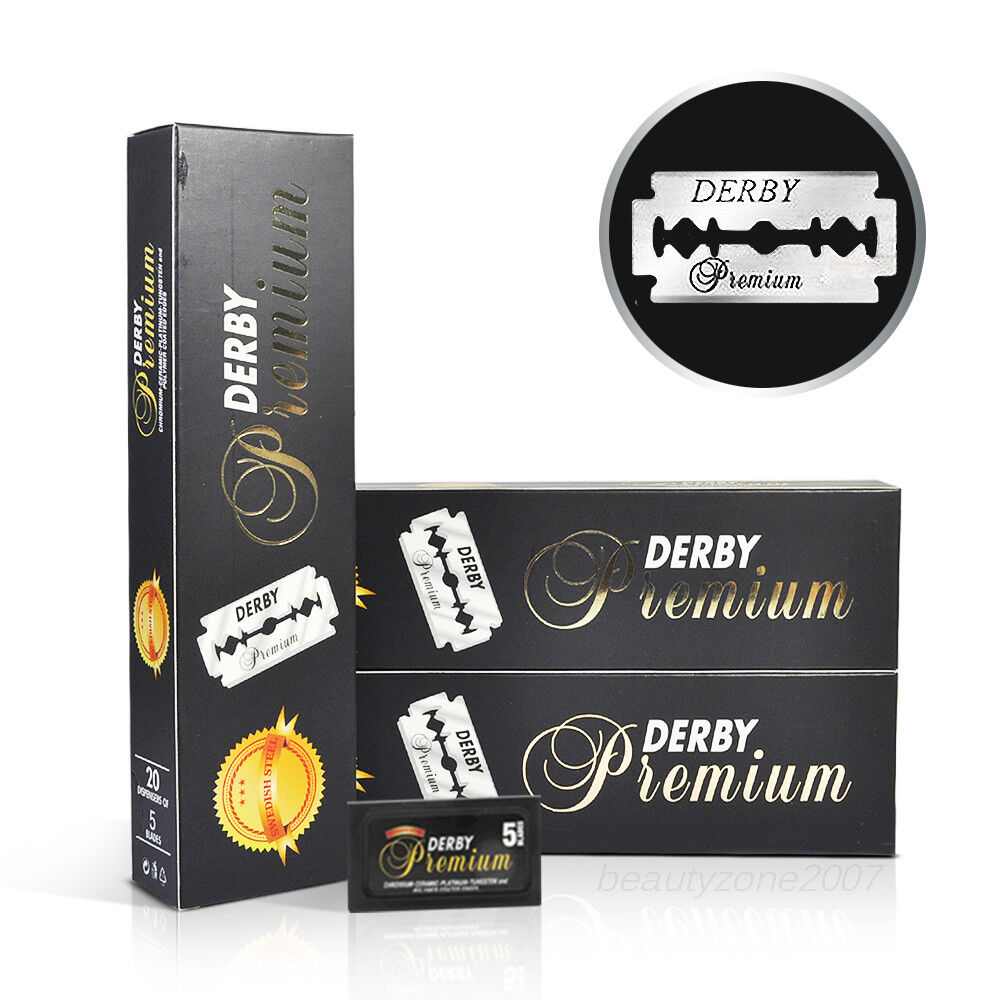 Derby Disposable Razor Derby Premium – Double Edge Razor Blades – X 100 – Barber supplies