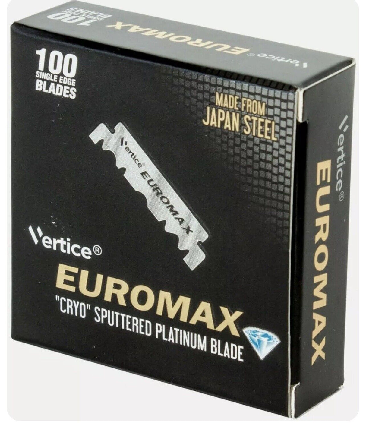 Euromax Platinum Coated Single Edge Razor Blades 50 X 100 - 5000 Blades