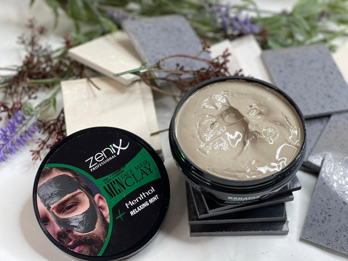 Mud Detoxifying facial  clay Mask Zenix Mint 350gr
